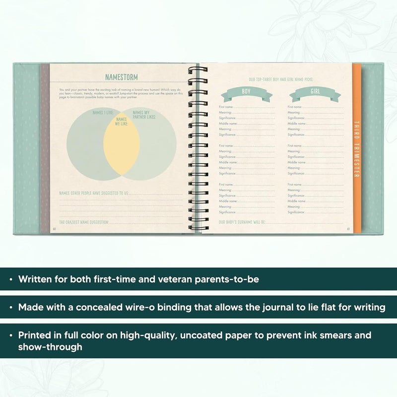 Studio Oh! Guided Pregnancy Journal, Bump for Joy! - Image 2